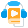 external audiobook-online-study-flat-zulfa-mahendra icon