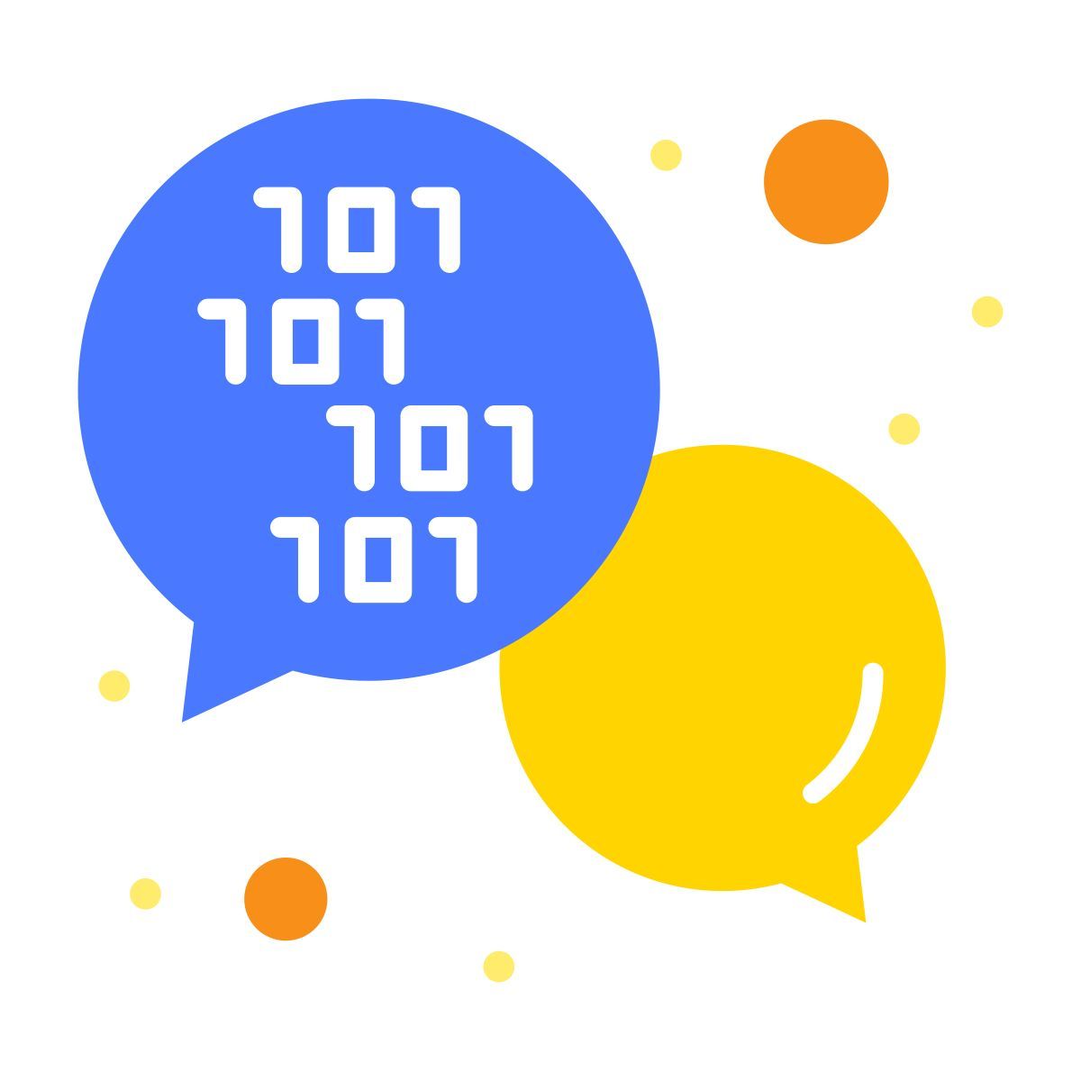 binary code icon