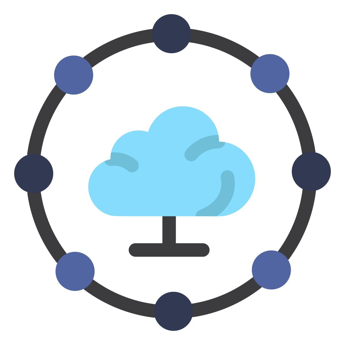 cloud computing icon