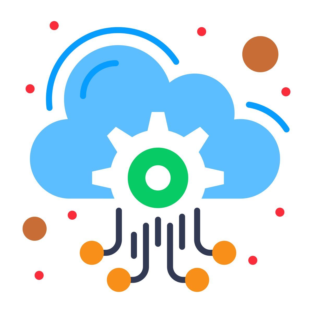 cloud computing icon