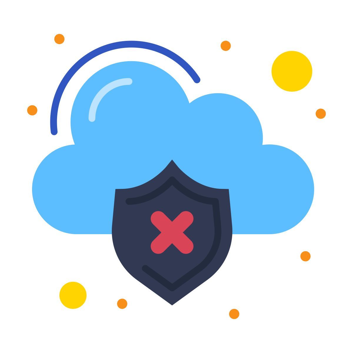 cloud data icon