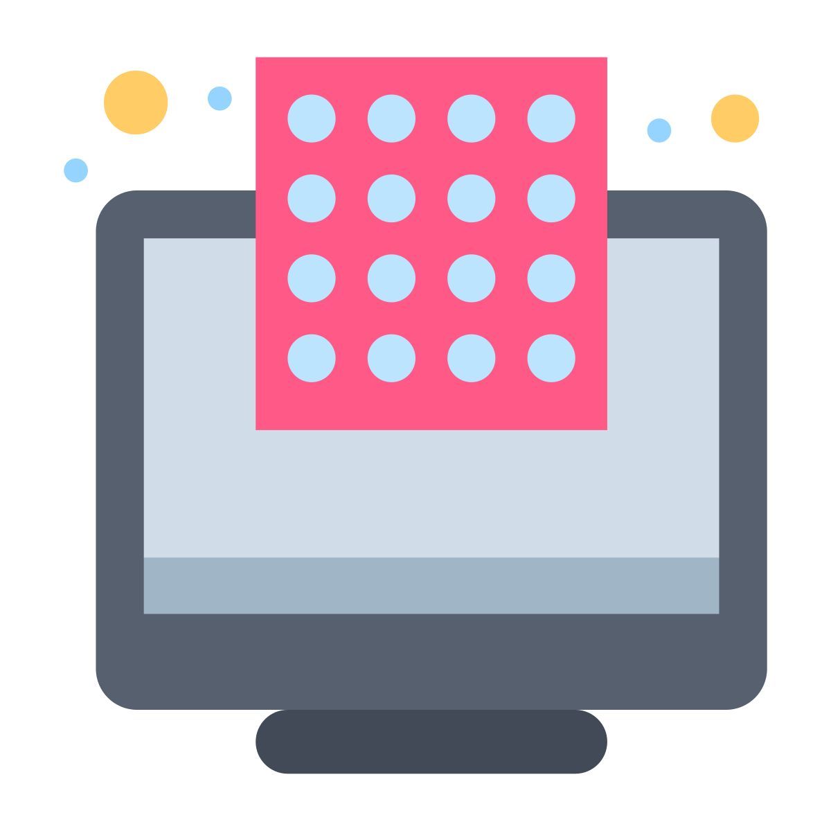 schermo del computer icon