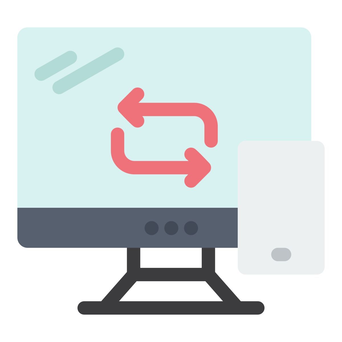 data transfer icon