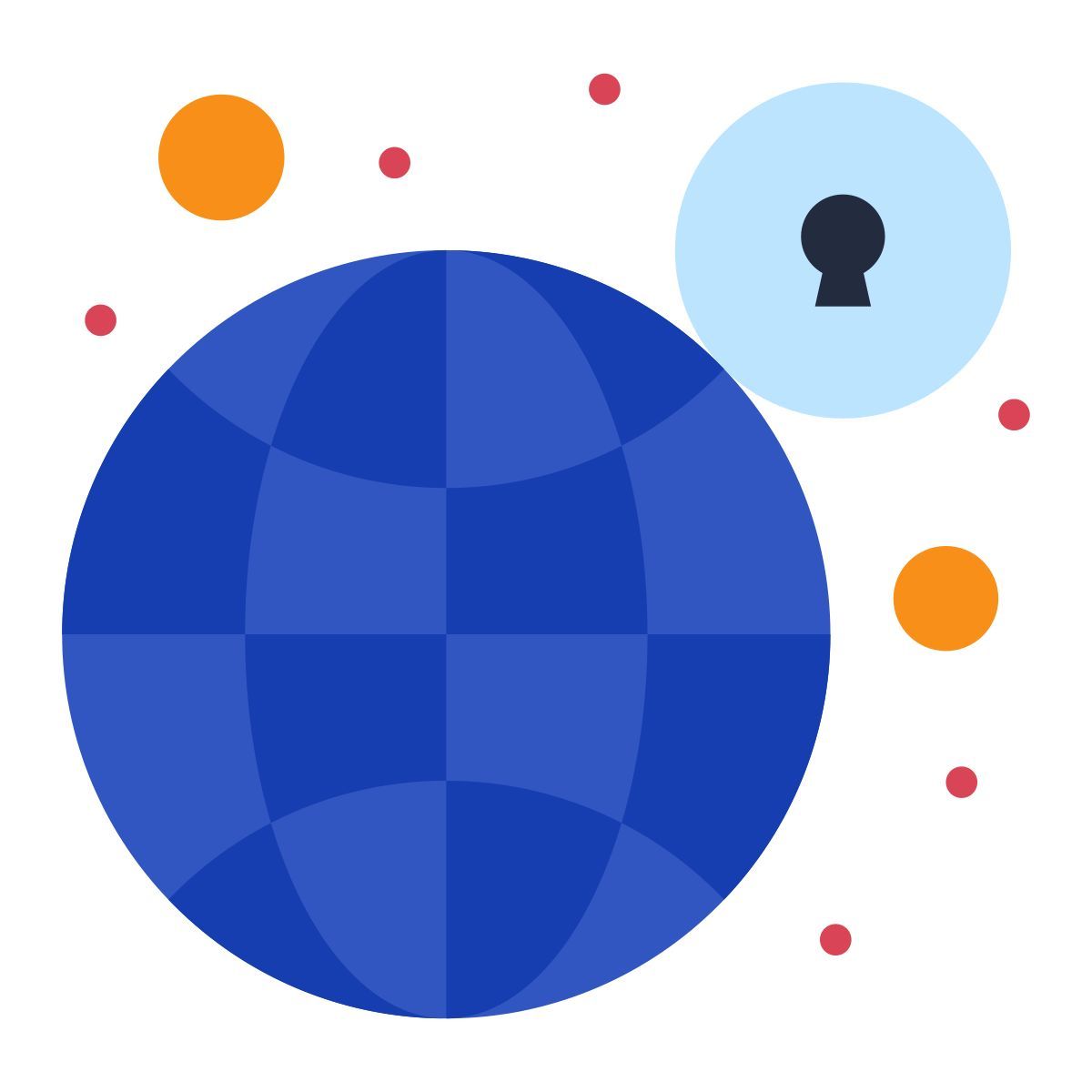 conexão global icon