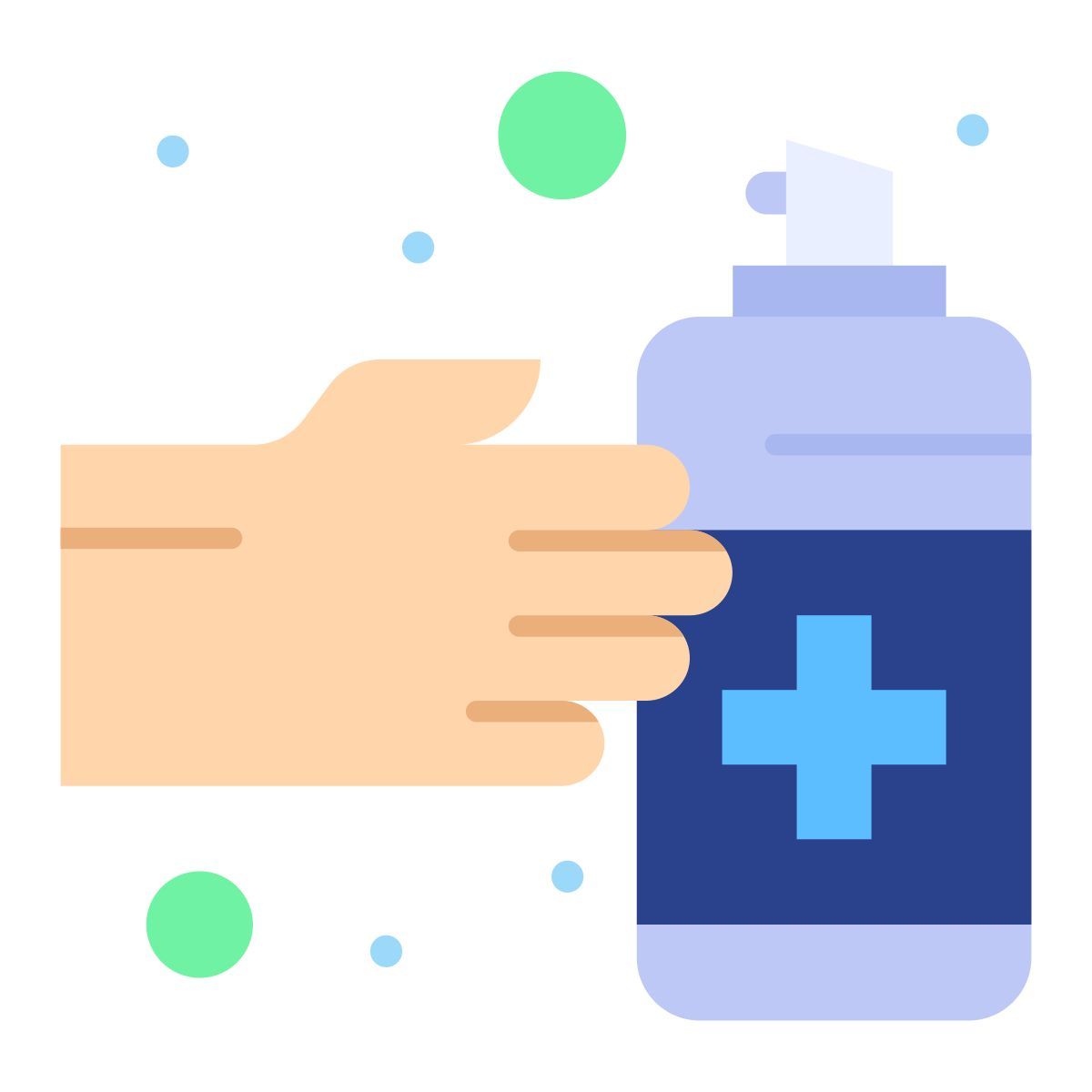 hand sanitizer icon