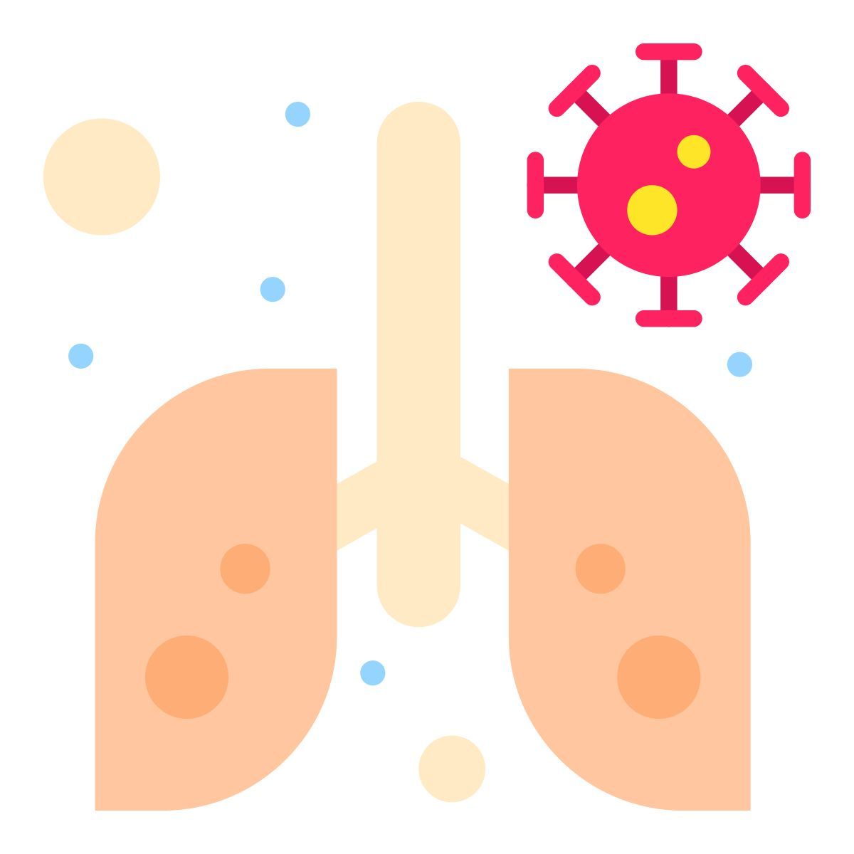poumons infectés icon
