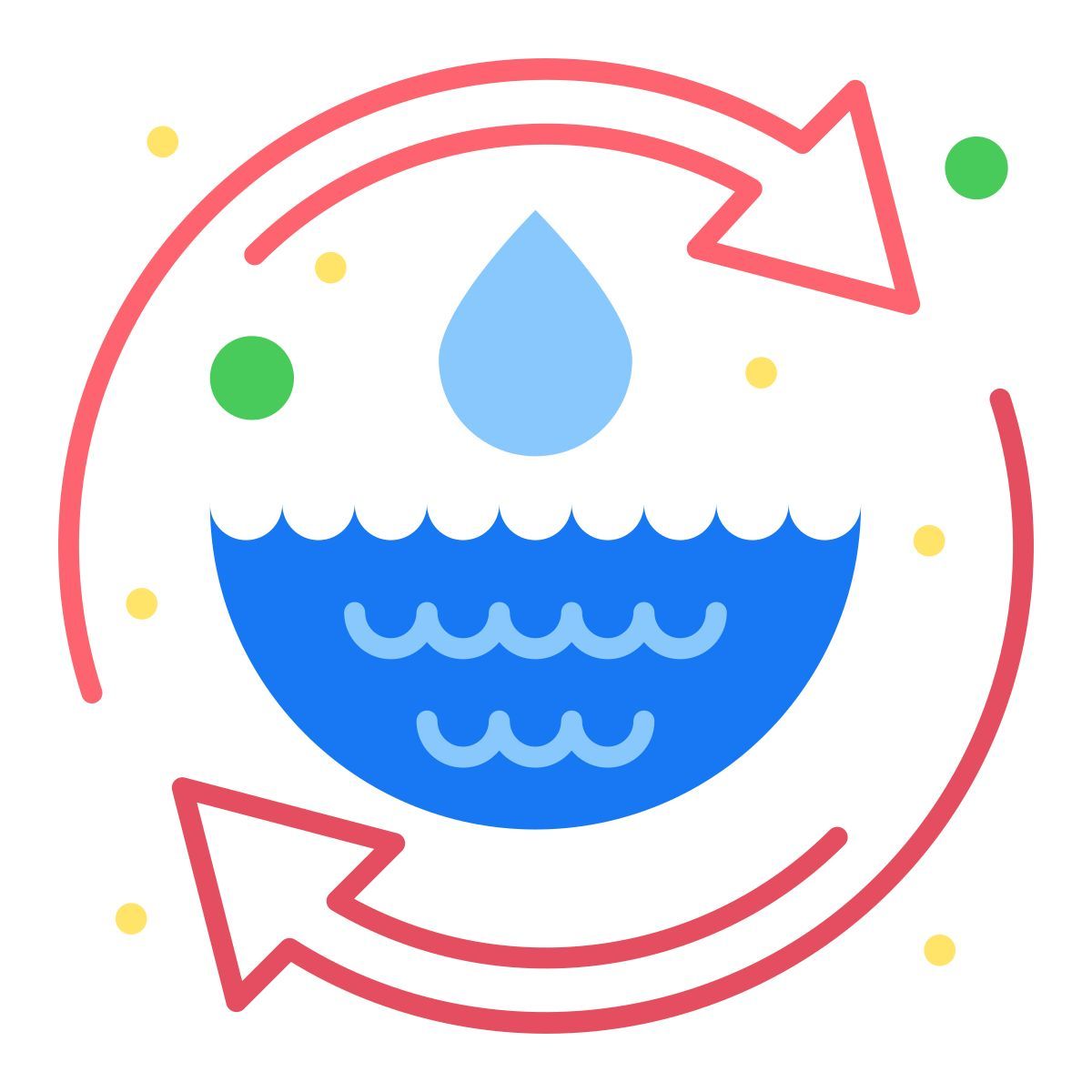 ahorrar agua icon