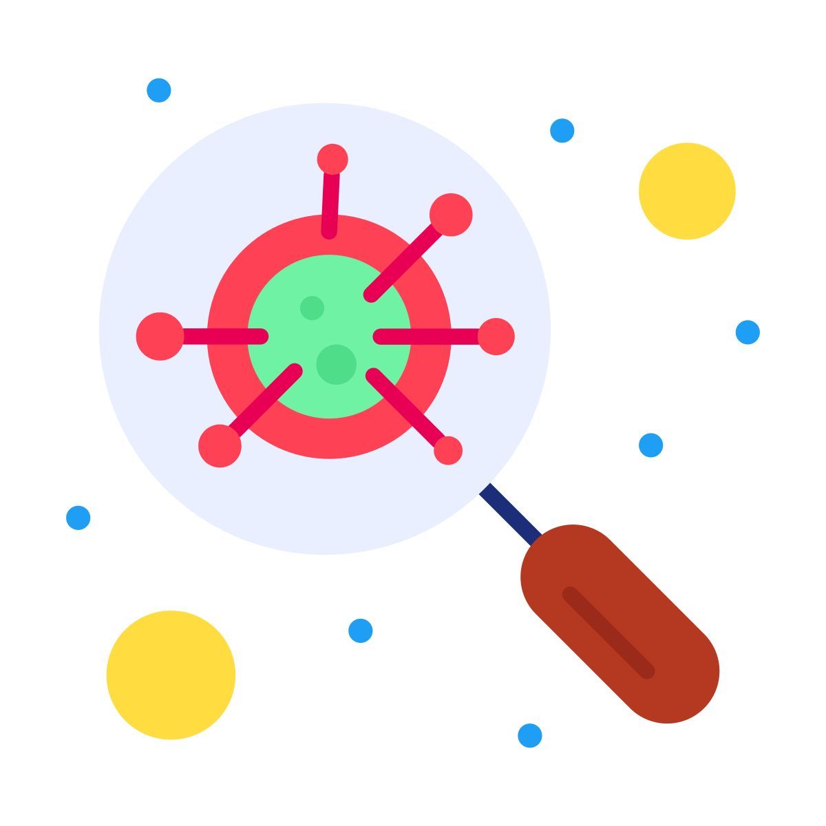 바이러스 검색 icon