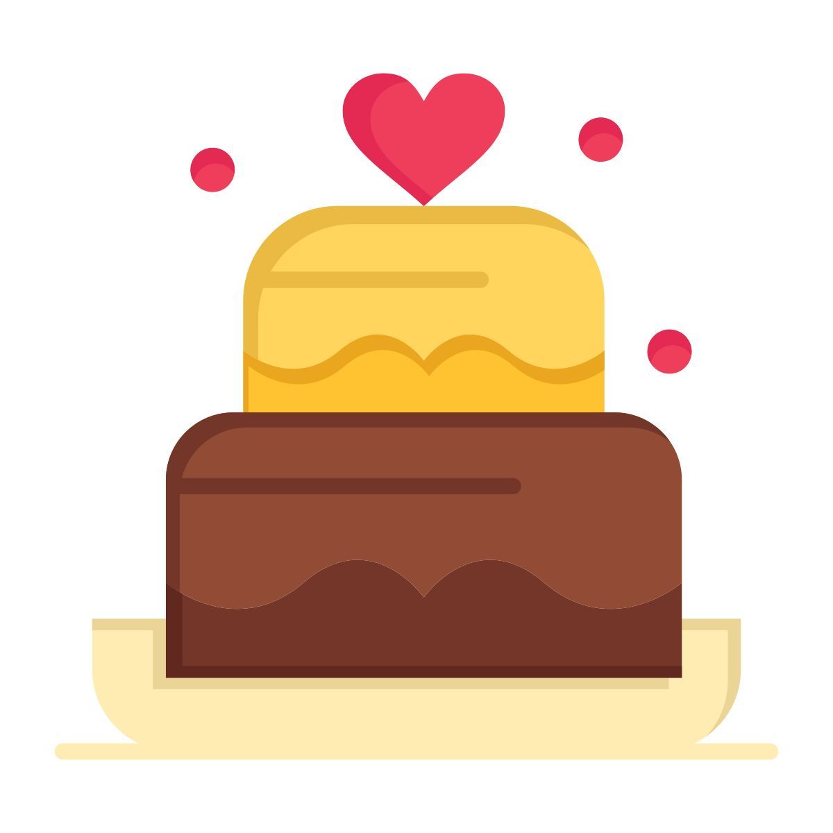 wedding cake icon