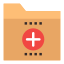 external add-folder-office-flatart-icons-flat-flatarticons icon
