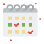 external calendar-gym-flatart-icons-flat-flatarticons icon