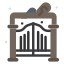 external gate-water-park-flatart-icons-flat-flatarticons icon