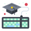 external graduation-online-learning-flatart-icons-flat-flatarticons icon