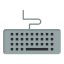 external keyboard-device-and-development-flatart-icons-flat-flatarticons icon