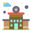 external police-station-city-elements-flatart-icons-flat-flatarticons icon