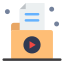 external video-file-office-flatart-icons-flat-flatarticons icon