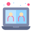 external videocall-work-from-home-flatart-icons-flat-flatarticons icon