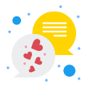external chat-love-flatart-icons-flat-flatarticons icon