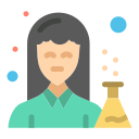 external chemist-female-avatar-flatart-icons-flat-flatarticons icon