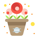 external flower-pot-spring-flatart-icons-flat-flatarticons icon