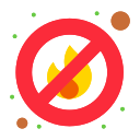 external no-fire-camping-flatart-icons-flat-flatarticons icon