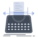 external typewriter-advertising-flatart-icons-flat-flatarticons icon