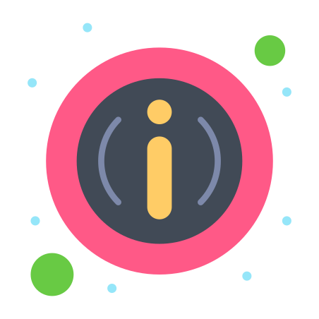Info Button icon in Flatart Icons Flat Style