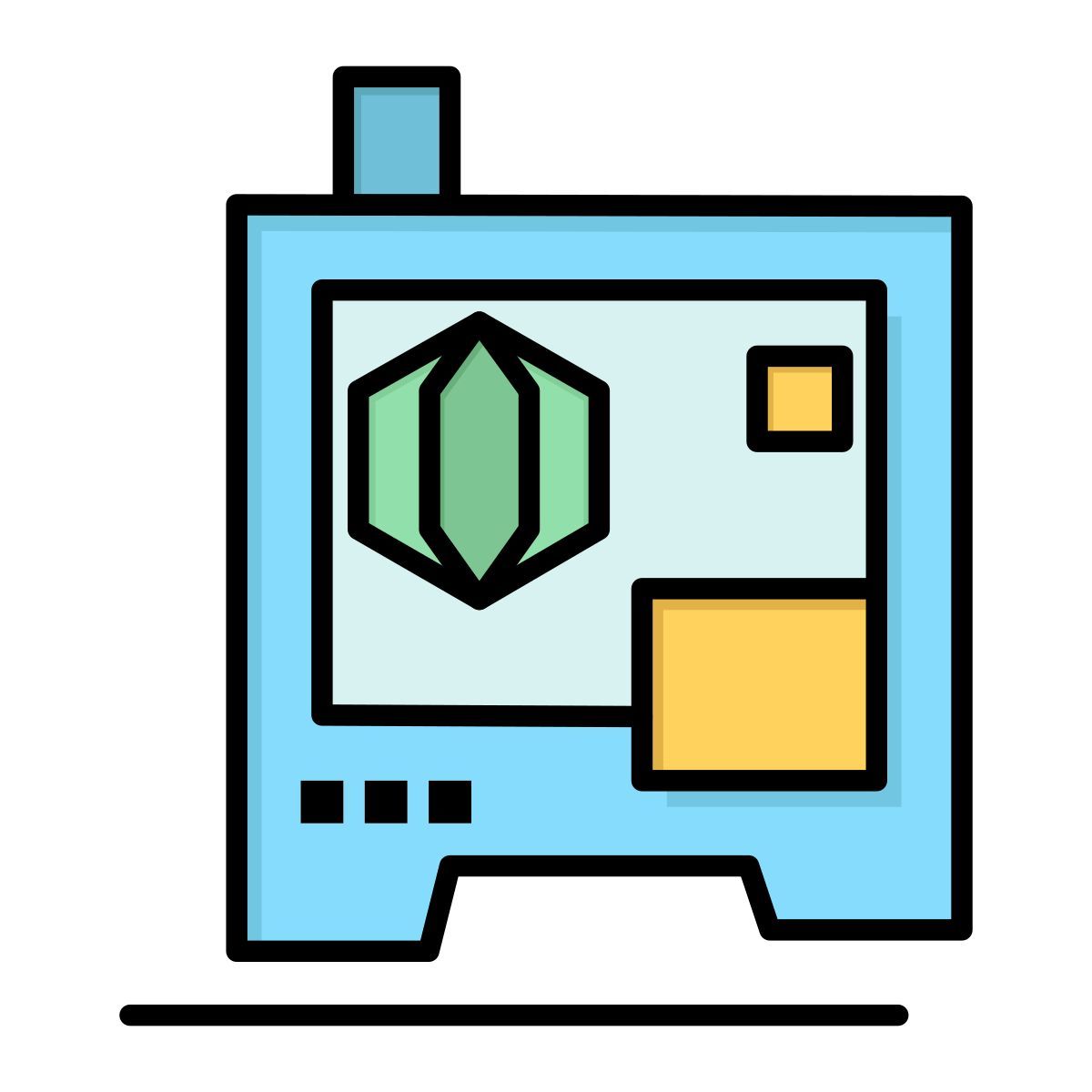 3d printer icon