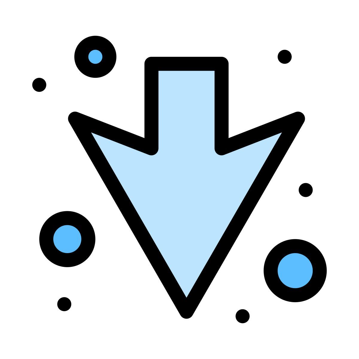 down icon