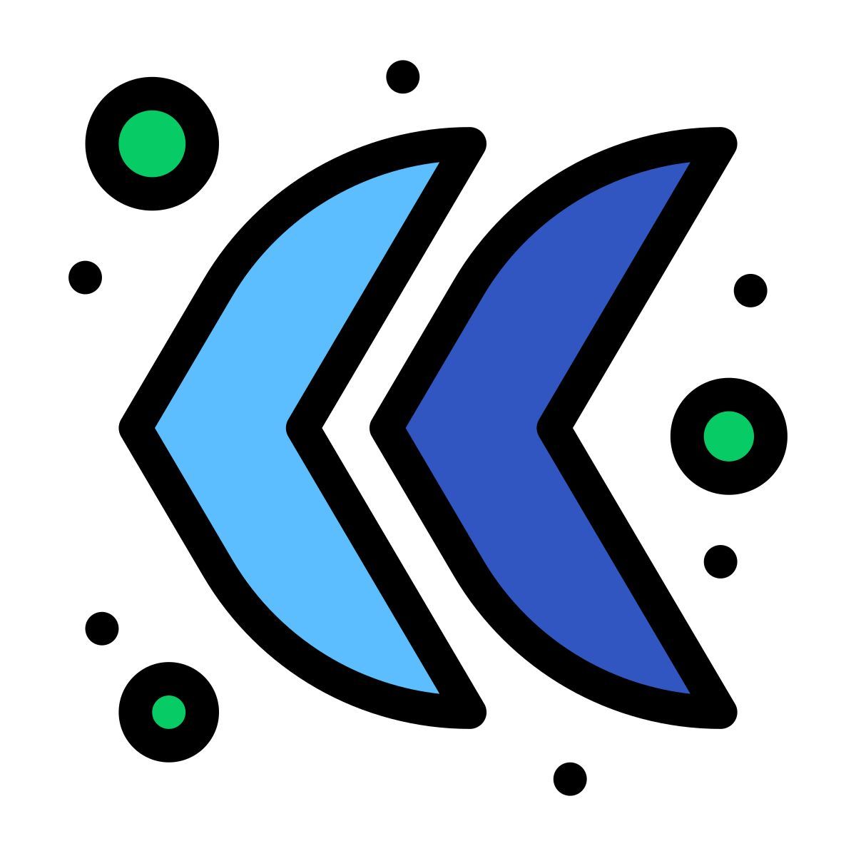 왼쪽 icon