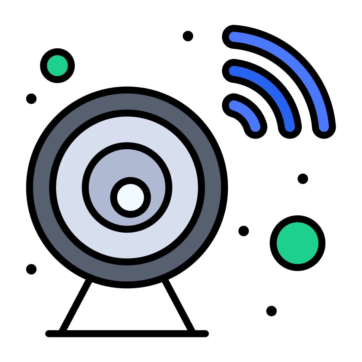 cámara de cctv icon