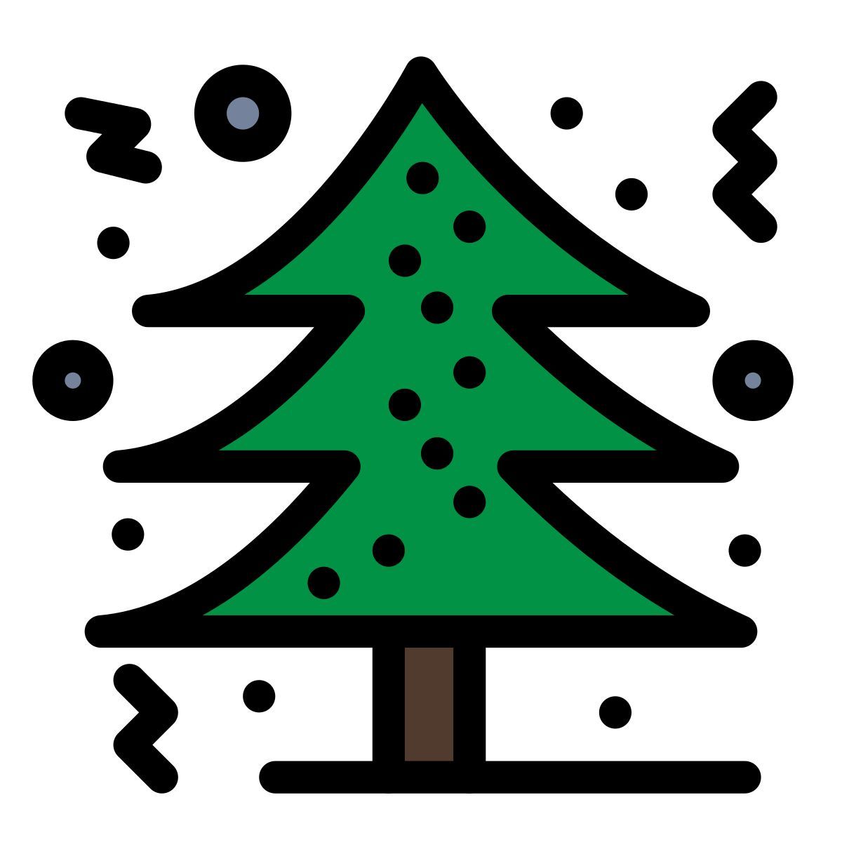 christmas tree icon