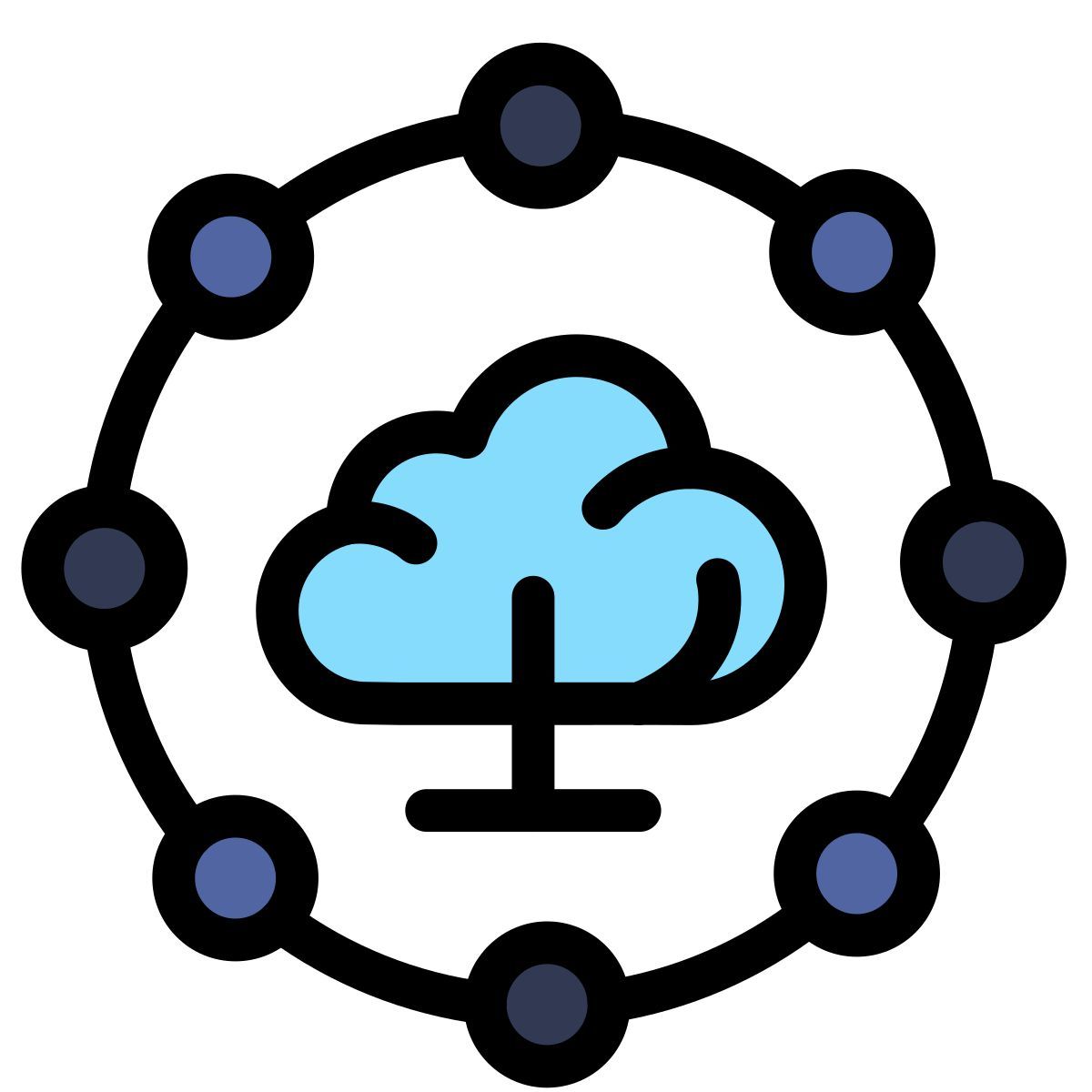 cloud computing icon