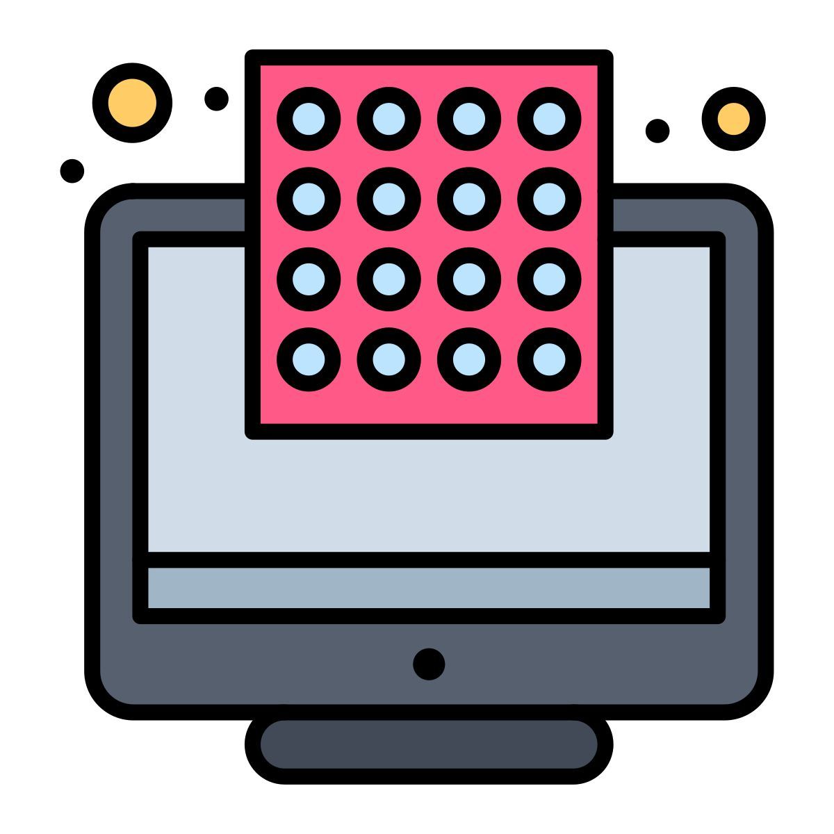 schermo del computer icon