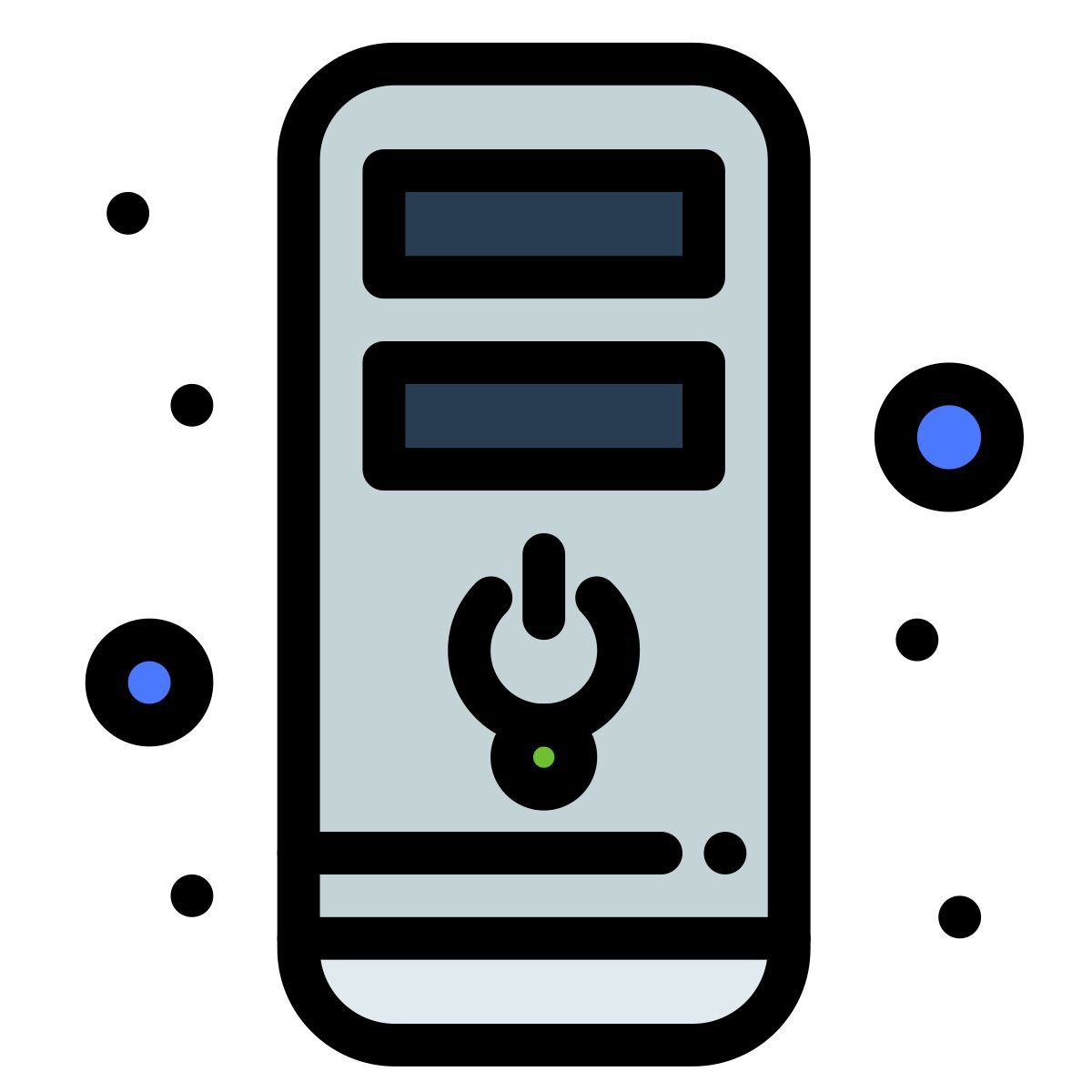 tour du processeur icon