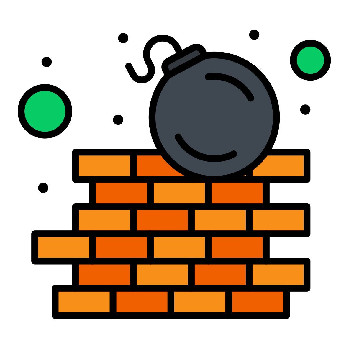 cyber attack icon