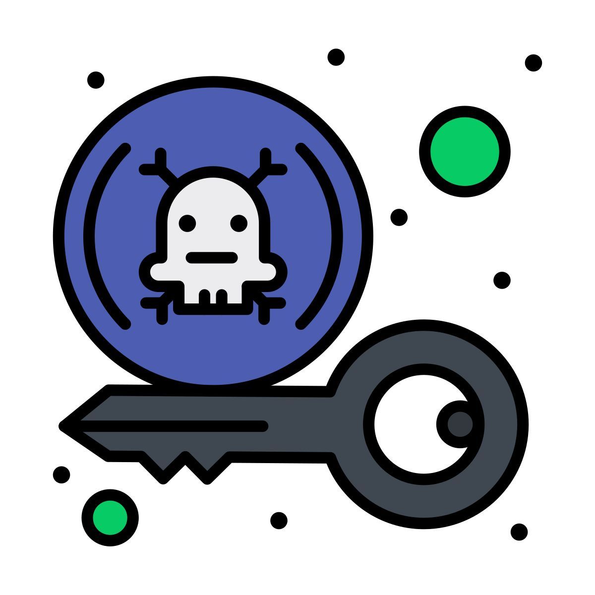 delito cibernético icon