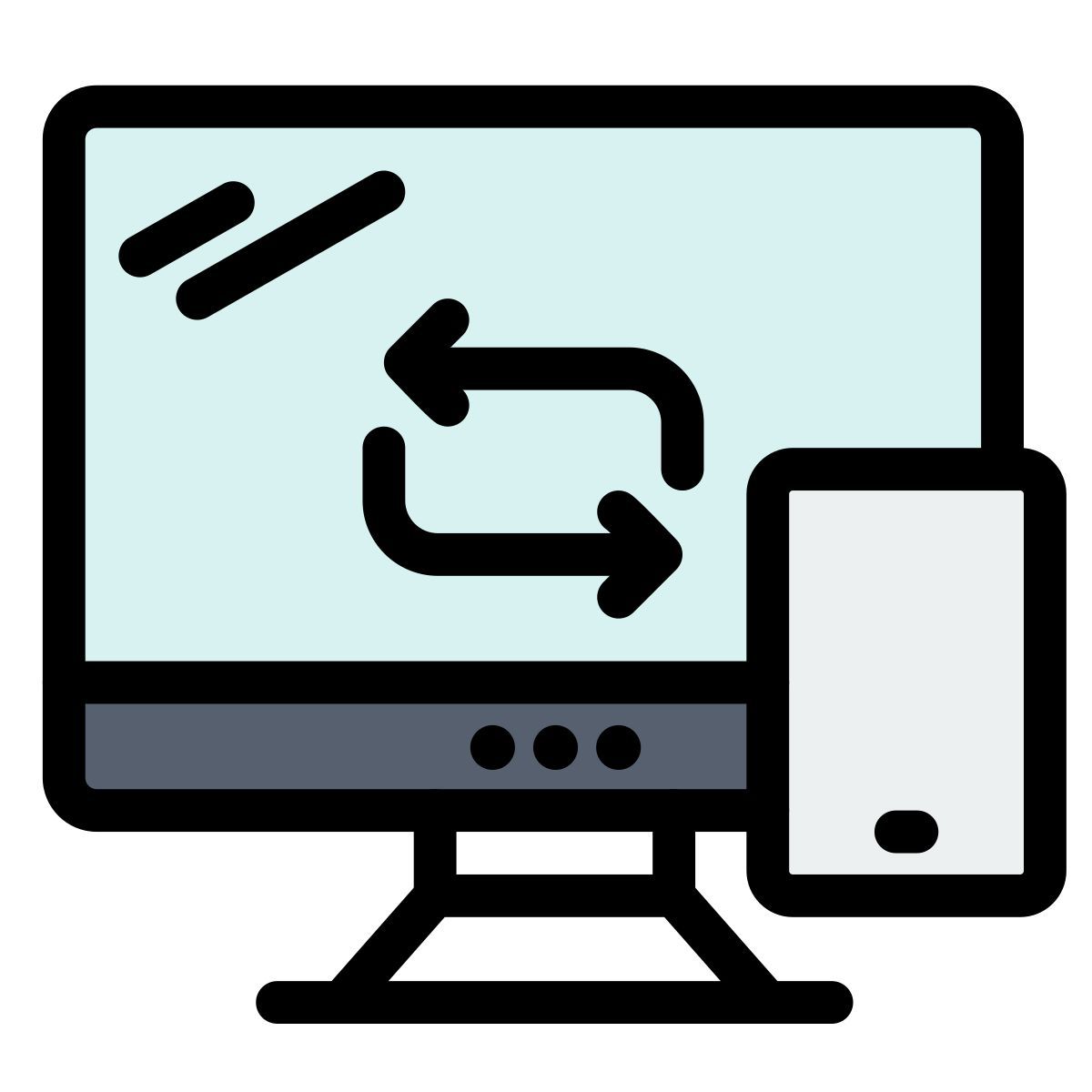 data transfer icon