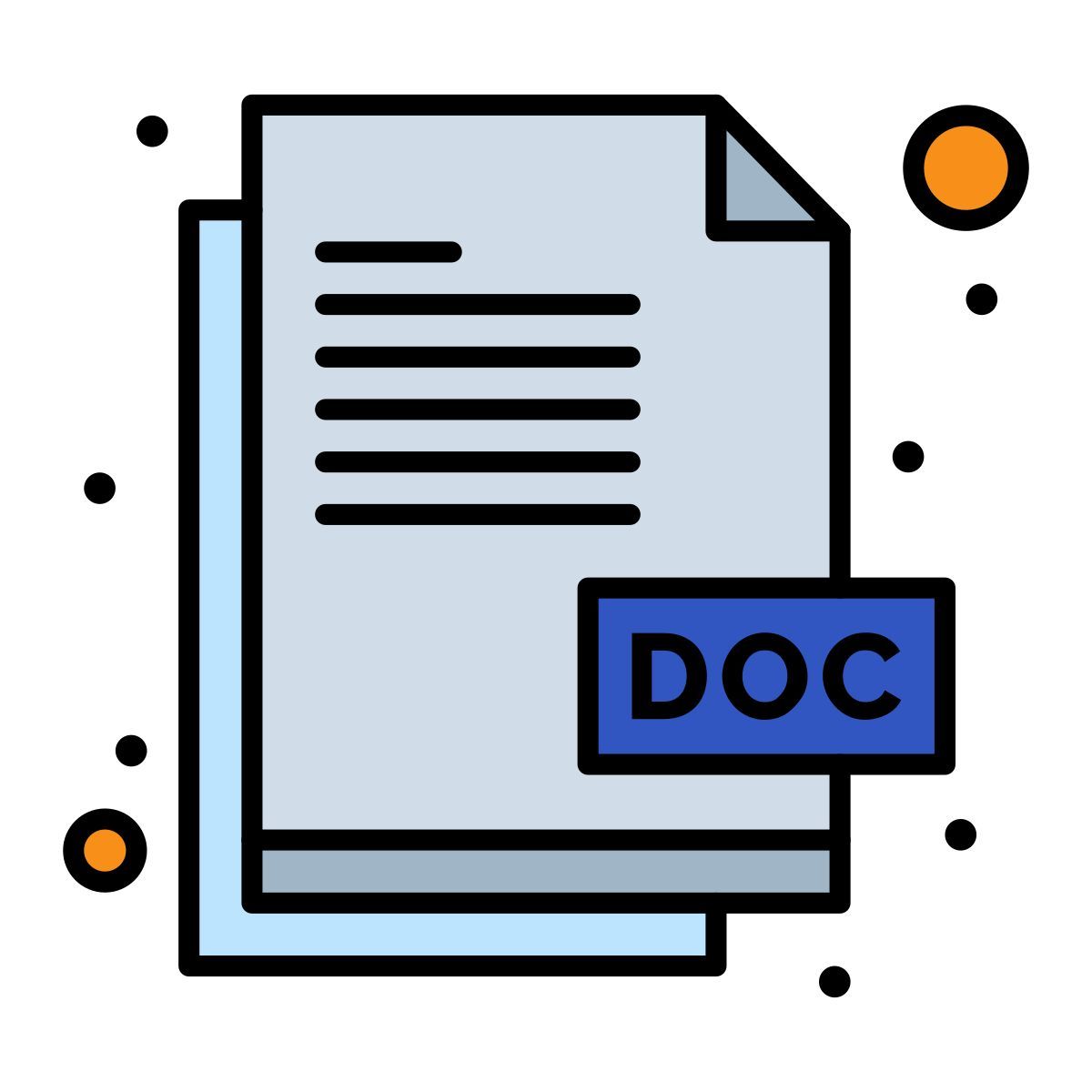 doc file format icon