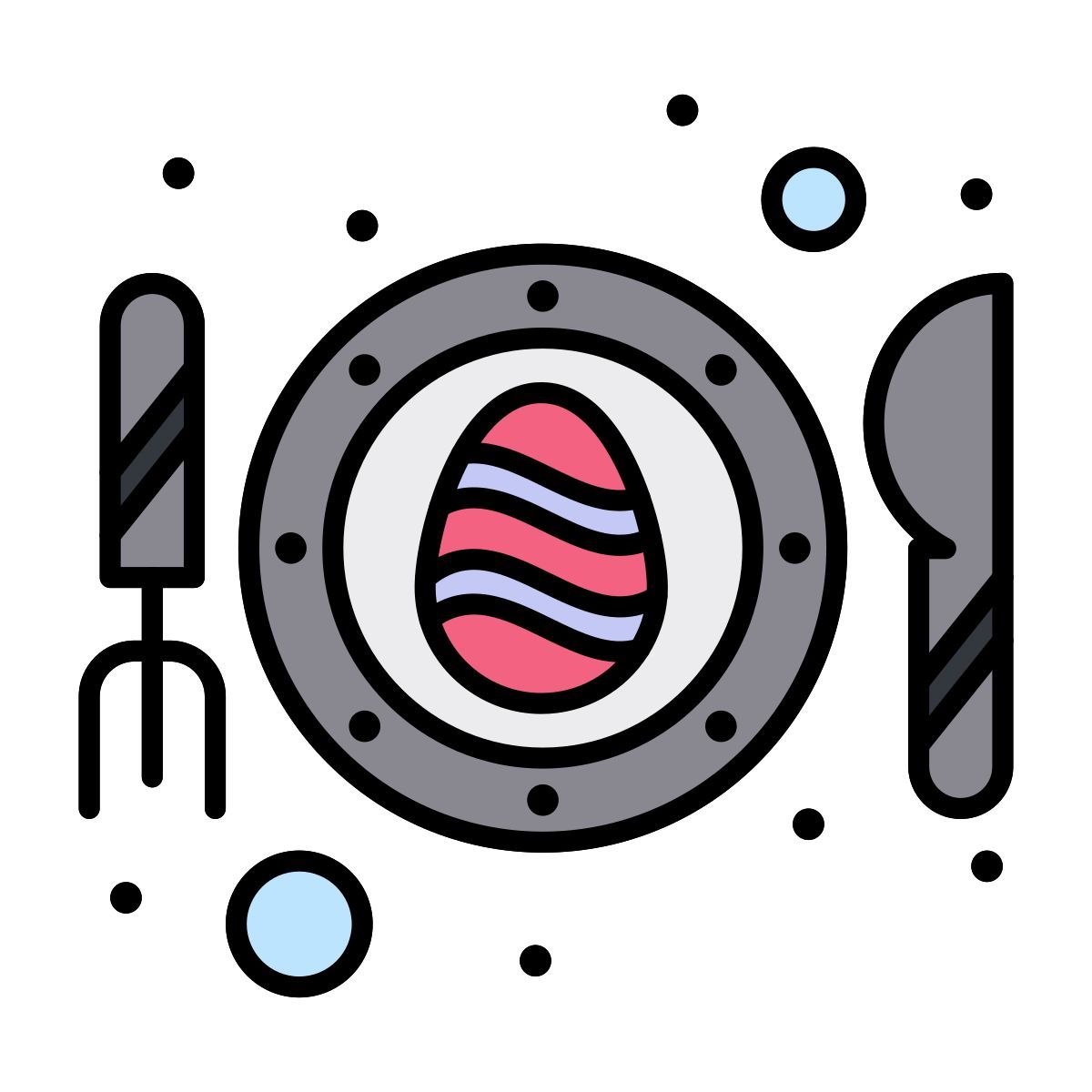 부활절 저녁 식사 icon