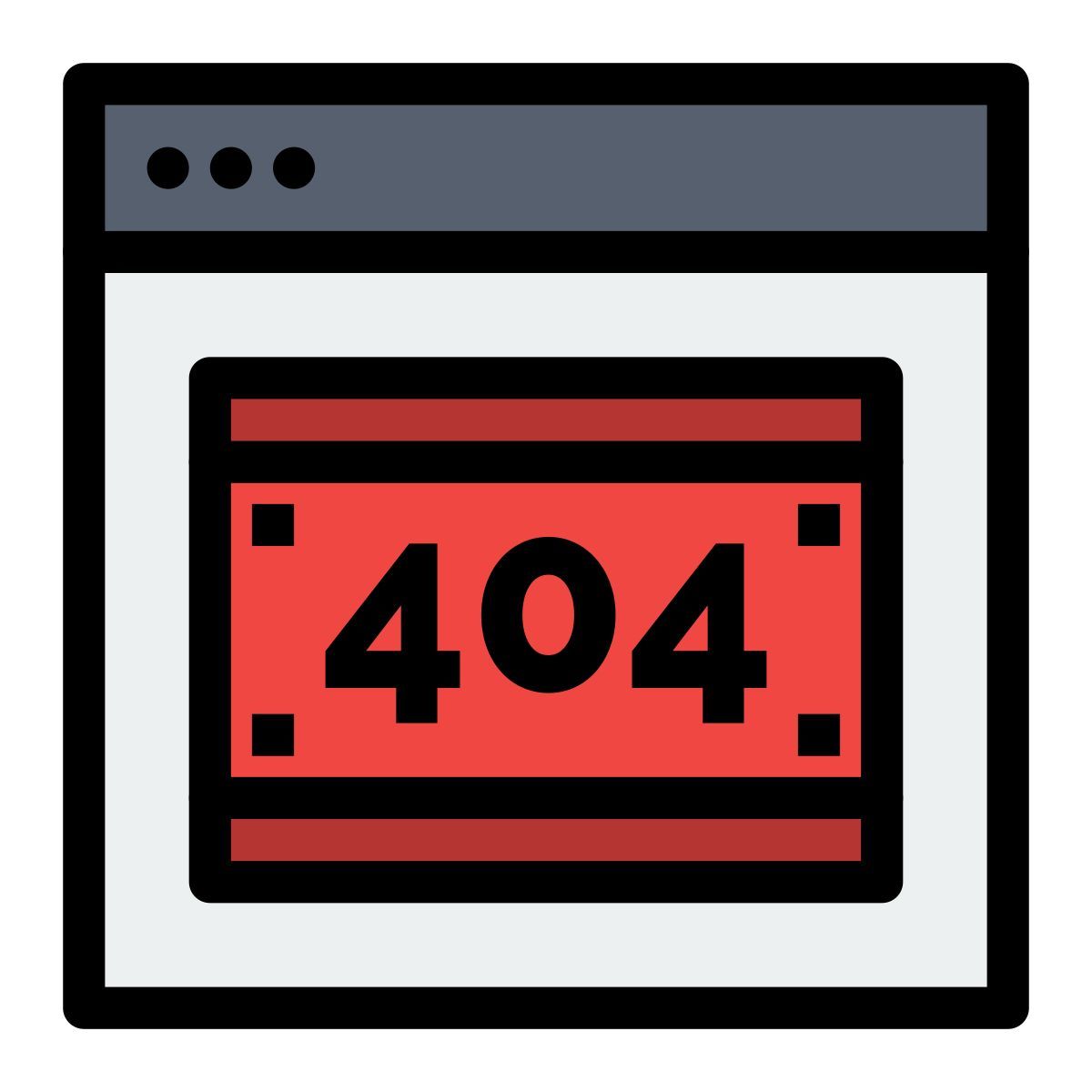 error 404 icon
