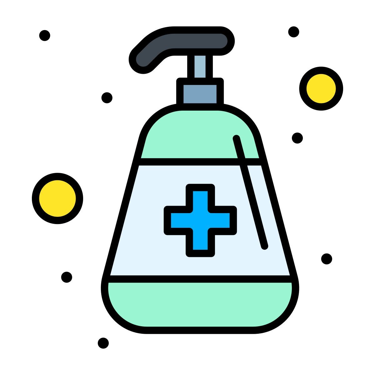 hand sanitizer icon