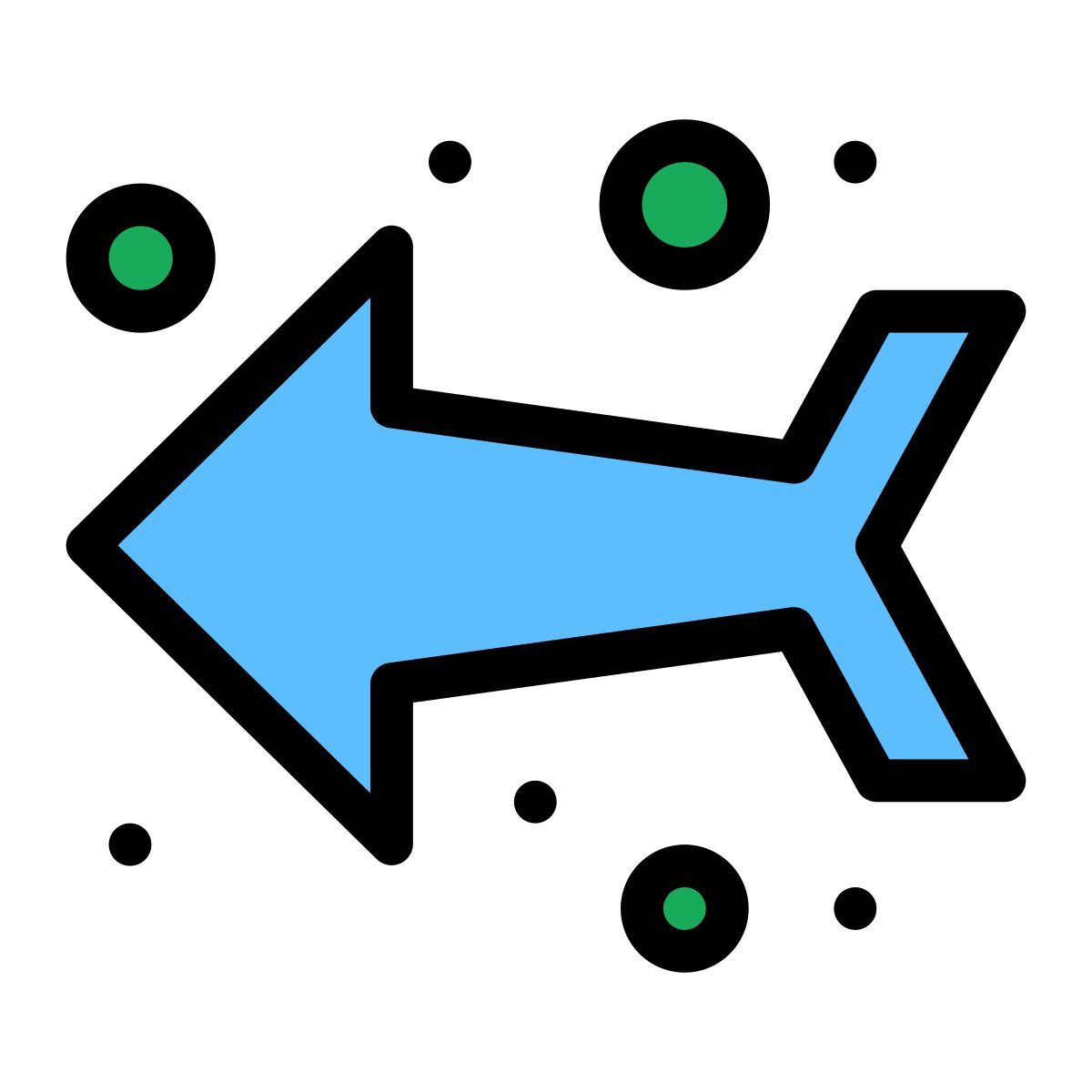 왼쪽 화살표 icon