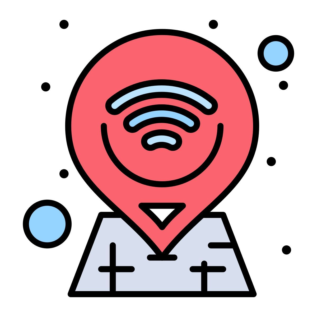 wifi location icon