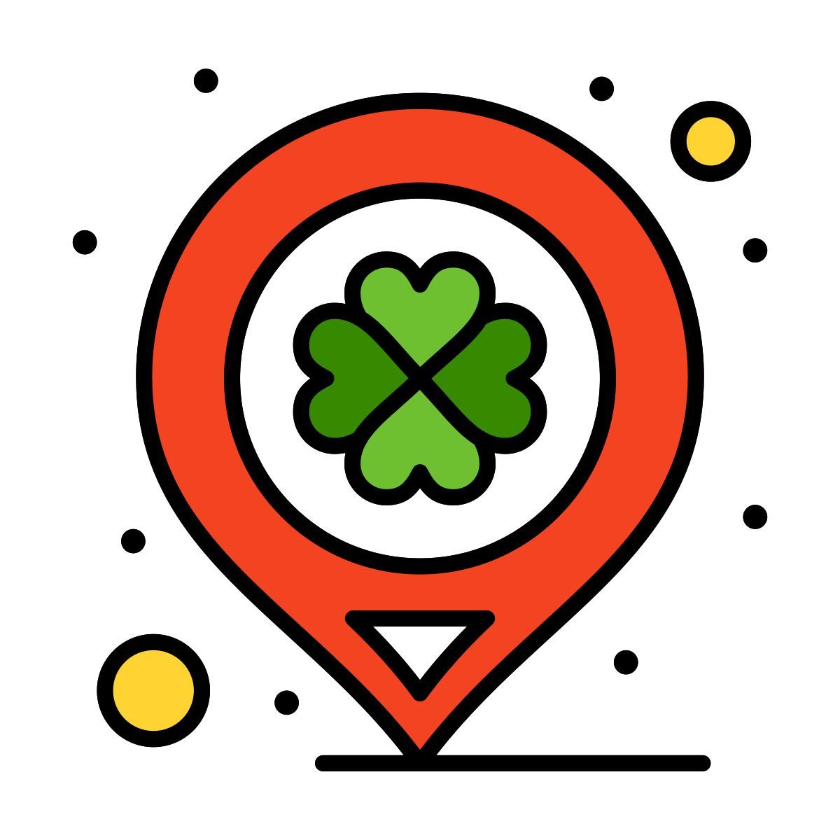 saint patrick location icon