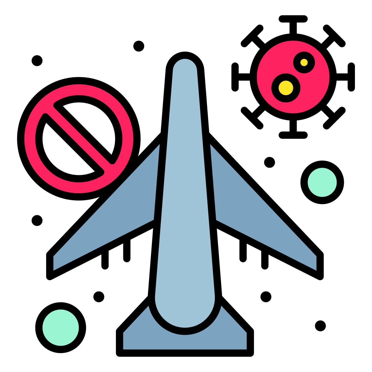 no flight icon