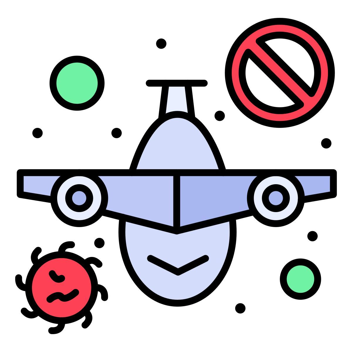 no flight icon