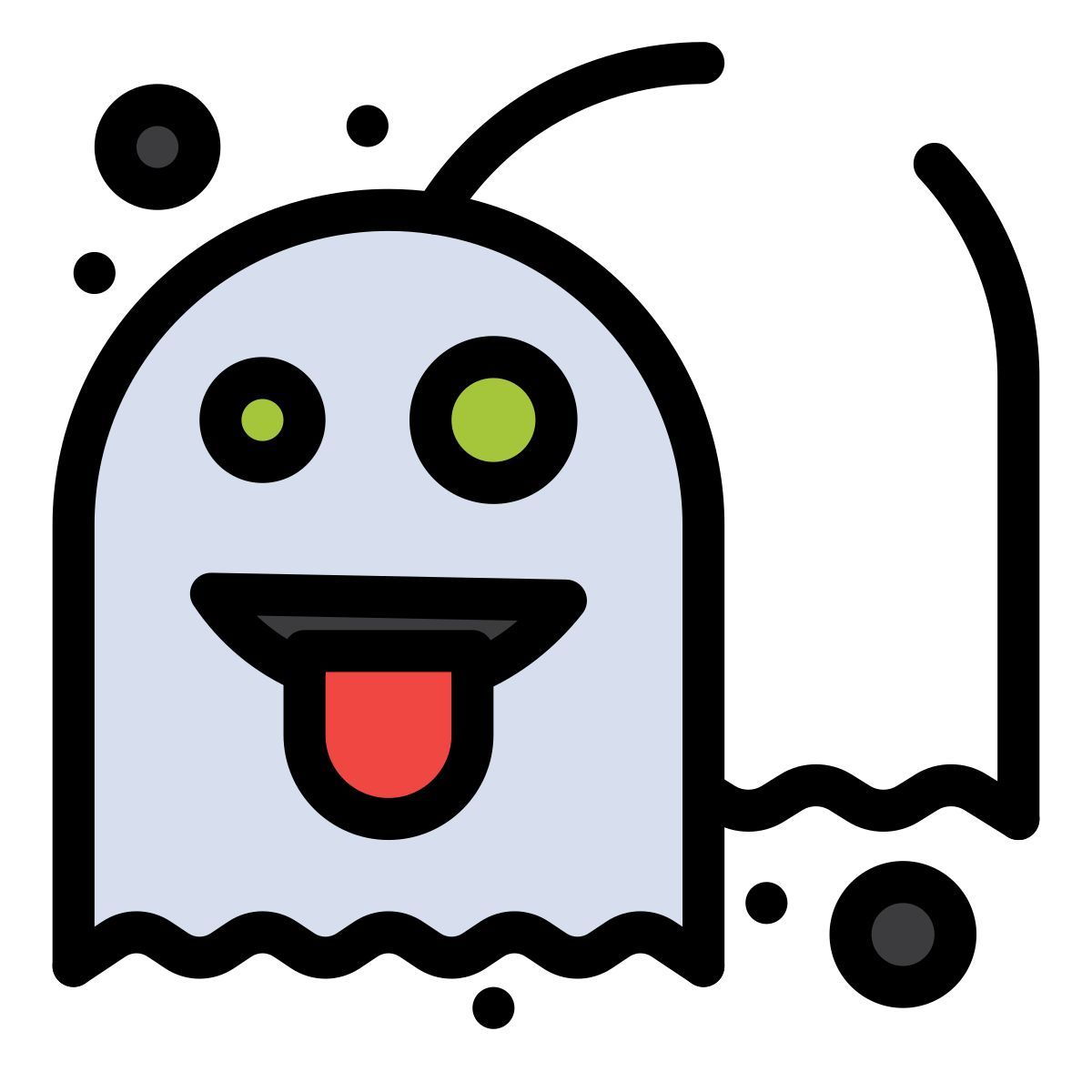pacman ghost icon