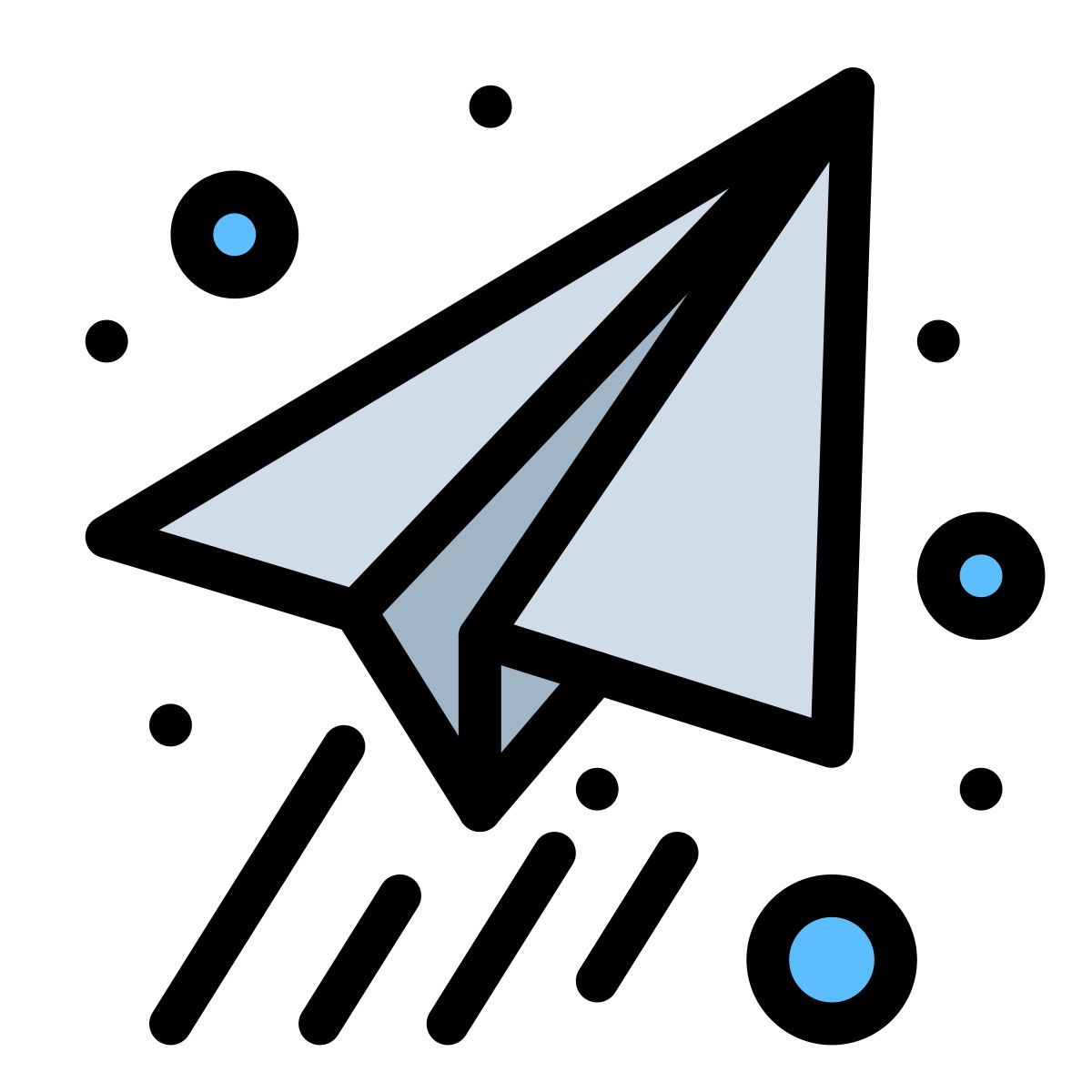 paper plane icon