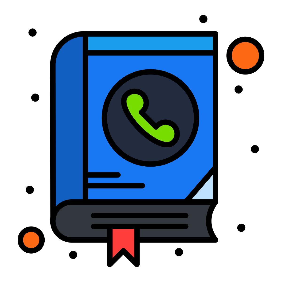 phone book icon